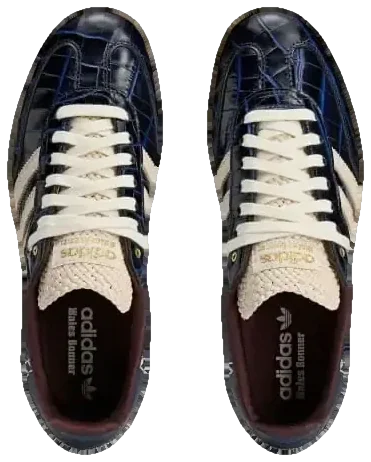 adidas Samba Wales Bonner Navy Croc · Foto 4 de 5