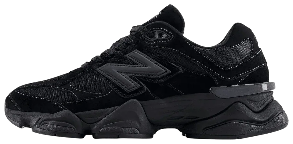 New Balance 9060 'Triple Black' · Foto 2 de 4