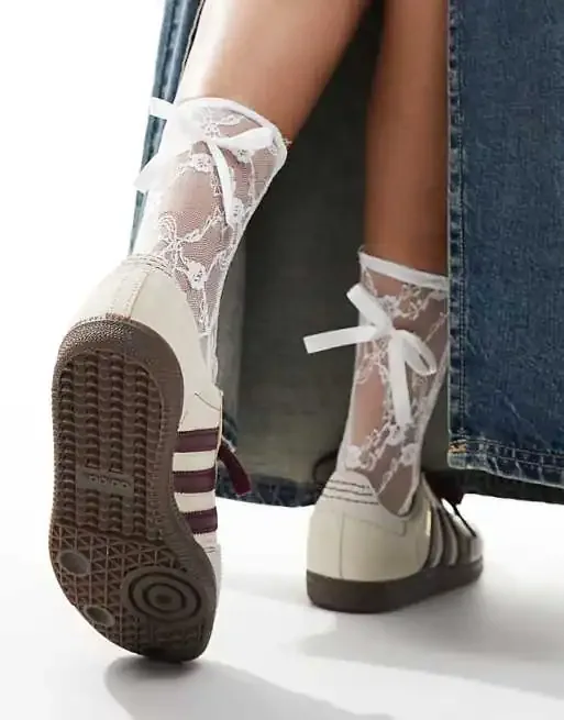 Adidas Samba OG Wonder White Maroon · Foto 7 de 7