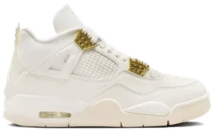 Air Jordan 4 Sail Metallic Gold