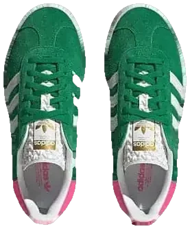 Adidas Gazelle Bold 'Green Lucid Pink' · Foto 3 de 6