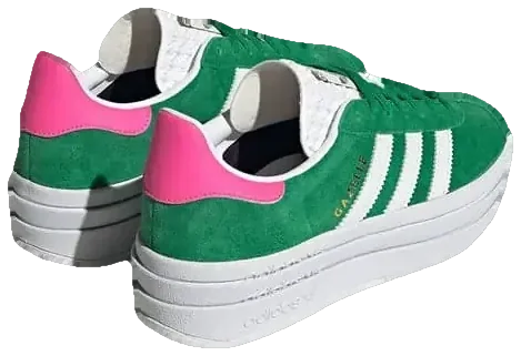 Adidas Gazelle Bold 'Green Lucid Pink' · Foto 4 de 6