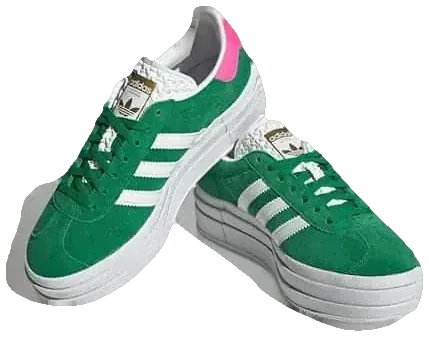 Adidas Gazelle Bold 'Green Lucid Pink' · Foto 5 de 6