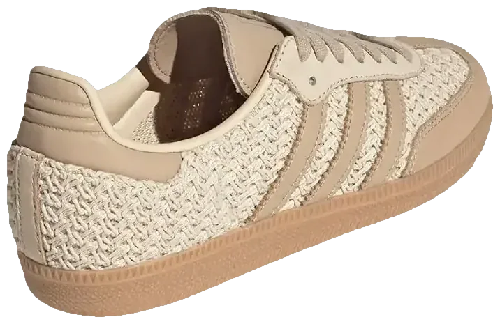 Adidas Samba OG Cream Crochet · Foto 4 de 6