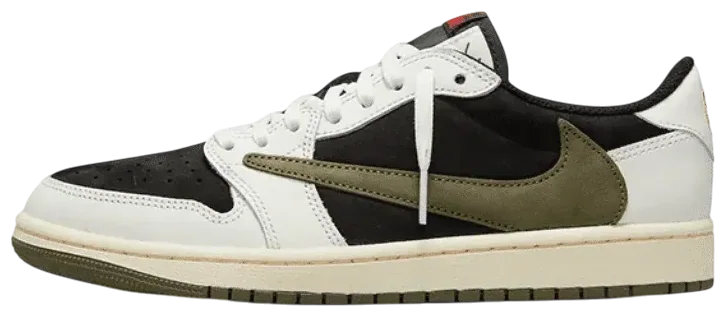 Air Jordan 1 Low X Travis Scott Olive · Foto 2 de 4