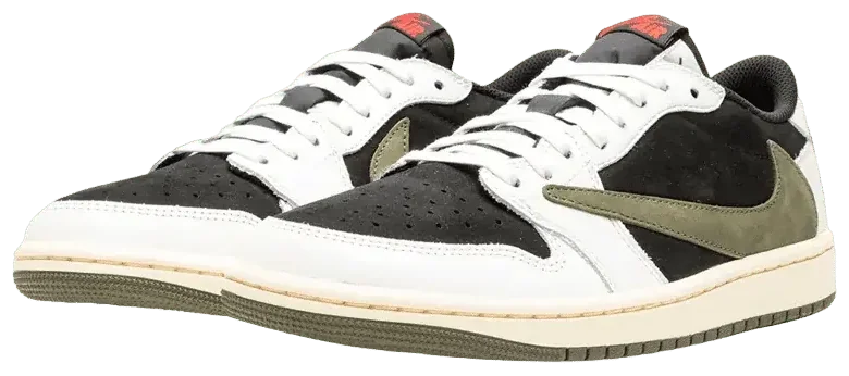 Air Jordan 1 Low X Travis Scott Olive · Foto 4 de 4