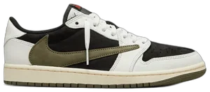 Air Jordan 1 Low X Travis Scott Olive