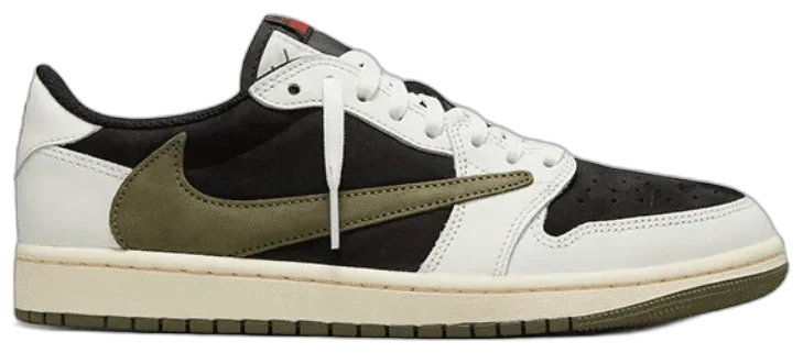 Air Jordan 1 Low X Travis Scott Olive