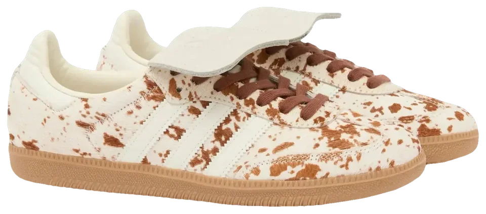 Adidas Samba LT Cow Print Brown White (Women's) · Foto 2 de 5