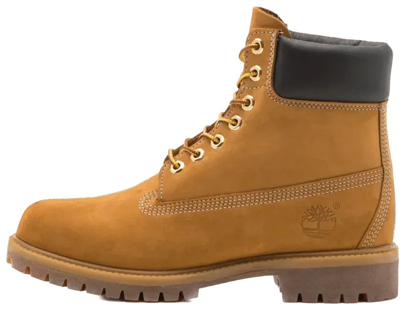 Timberland Botines clásicos con cordones en color wheat/camel para hombre · Foto 2 de 8
