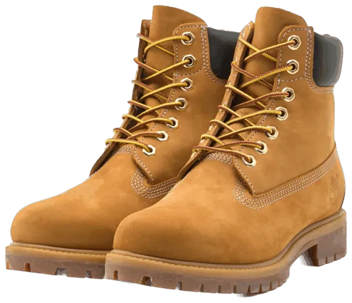 Timberland Botines clásicos con cordones en color wheat/camel para hombre · Foto 5 de 8