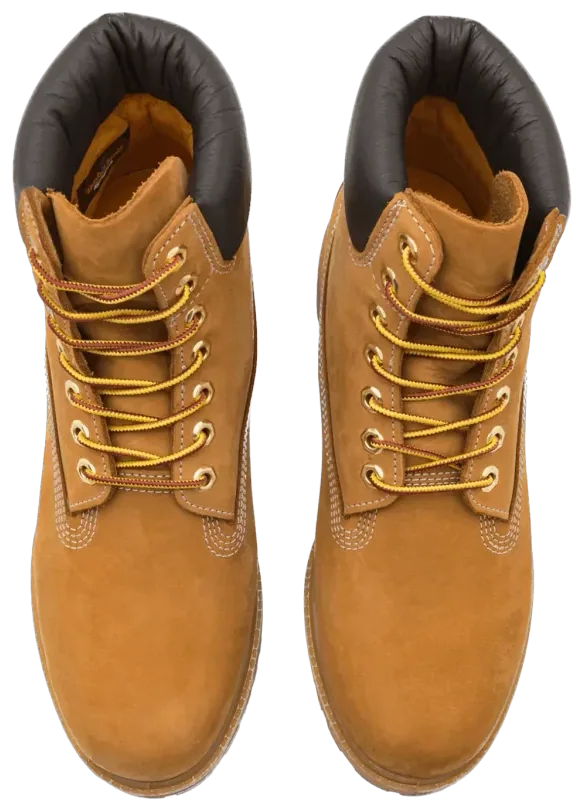 Timberland Botines clásicos con cordones en color wheat/camel para hombre · Foto 7 de 8