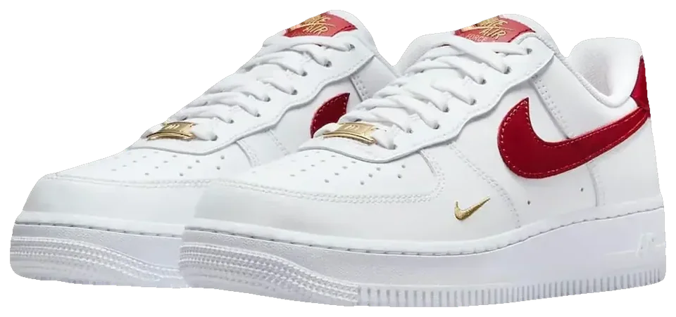 Wmns Nike Air Force 1 Essential Low ‘White Gym Red’ · Foto 4 de 7