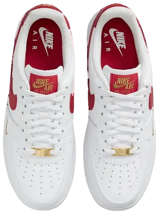 Wmns Nike Air Force 1 Essential Low ‘White Gym Red’ · Foto 5 de 7