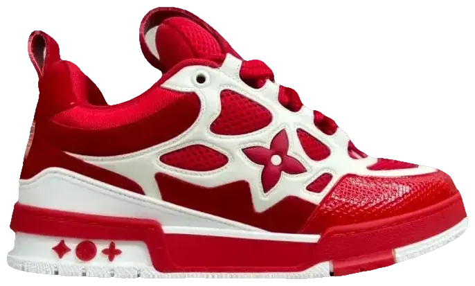 LV Skate Sneaker Red White · Foto 3 de 8
