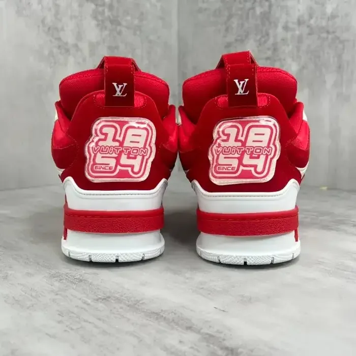 LV Skate Sneaker Red White · Foto 5 de 8