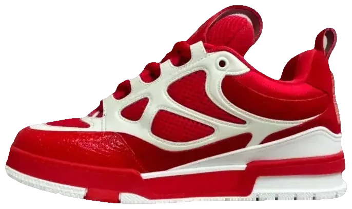 LV Skate Sneaker Red White · Foto 8 de 8