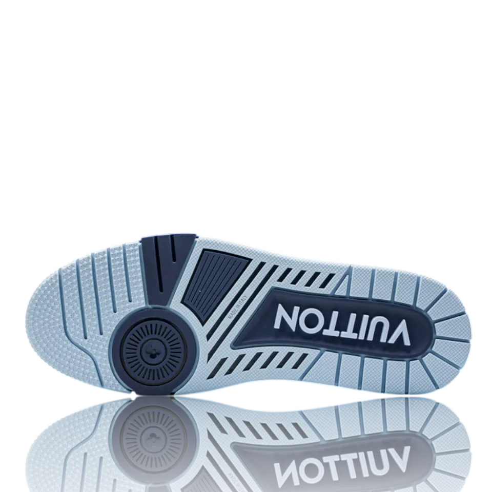 LV Trainer Low Monogram Denim Blue · Foto 6 de 9