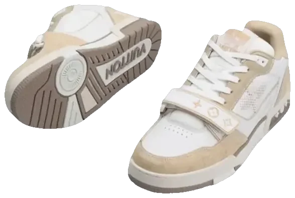 LV Trainer Beige White · Foto 6 de 8