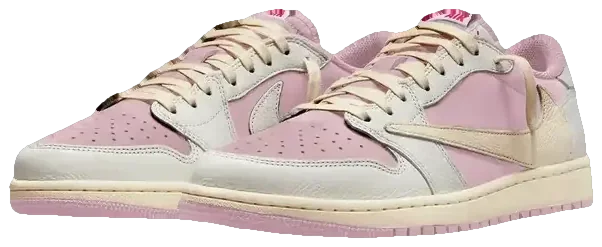 Travis Scott x Air Jordan 1 Low Golf Pink · Foto 3 de 5