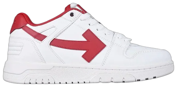 Off-White Out of Office Low 'White Red'