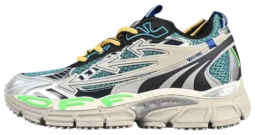 Off-White Be Right 'Grey Green Yellow' · Foto 2 de 10