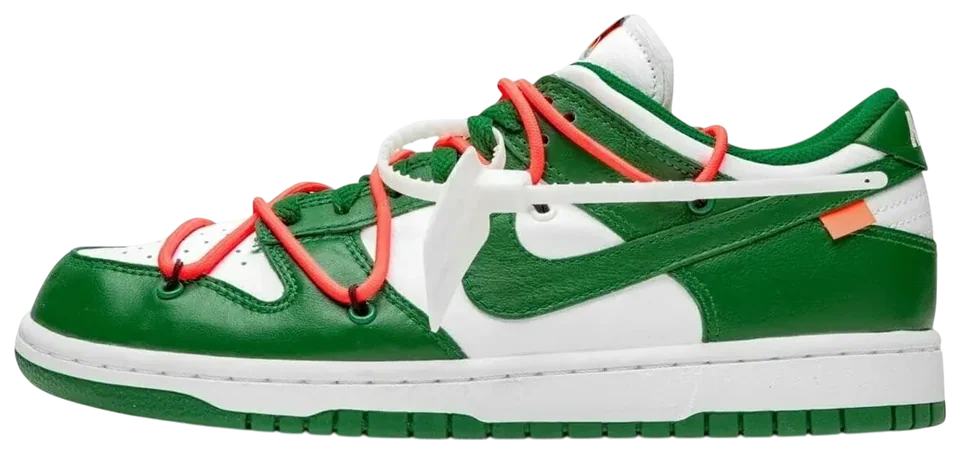 SB Dunk Low x Off-White "Pine Green" · Foto 2 de 6