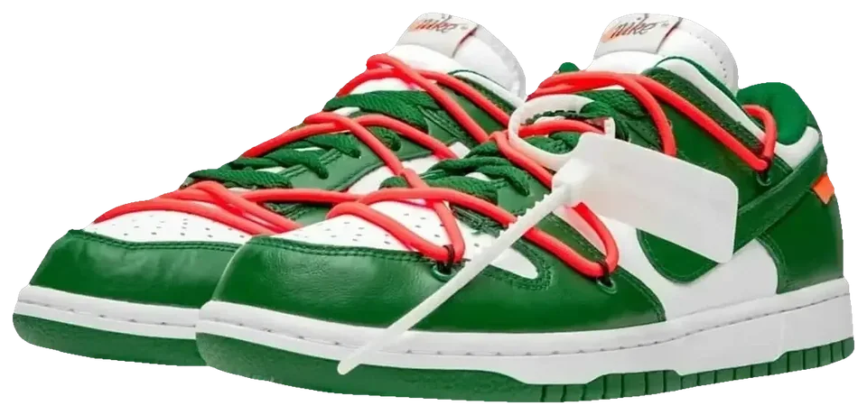 SB Dunk Low x Off-White "Pine Green" · Foto 3 de 6
