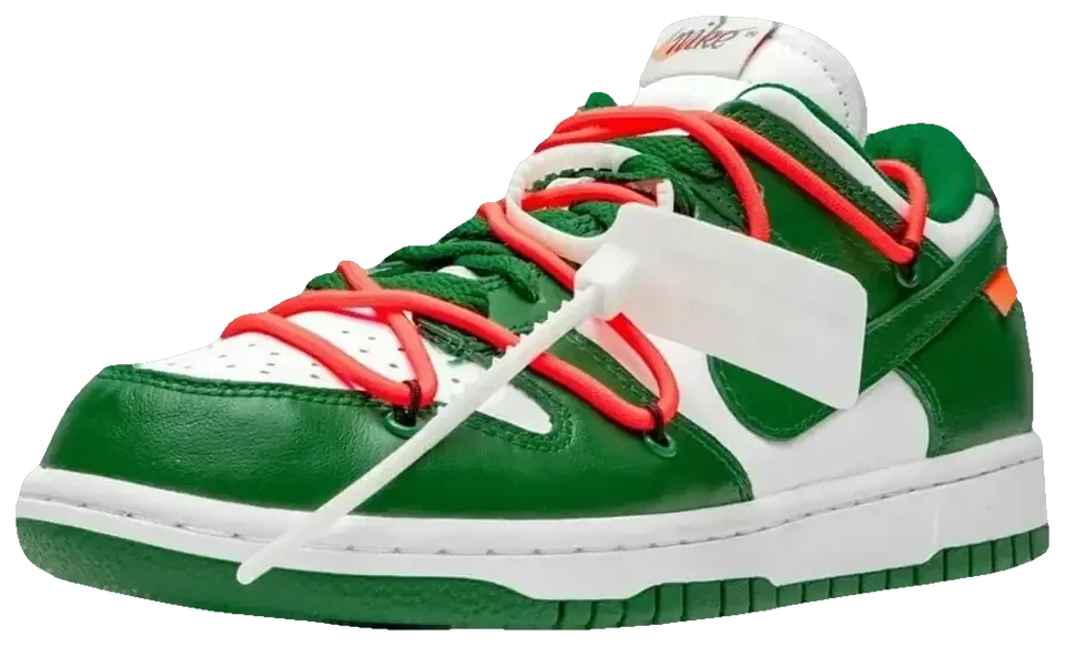 SB Dunk Low x Off-White "Pine Green" · Foto 4 de 6