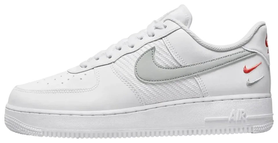 Nike Air Force 1 Low White Red Mini Swoosh · Foto 2 de 5