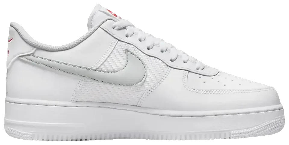 Nike Air Force 1 Low White Red Mini Swoosh · Foto 3 de 5