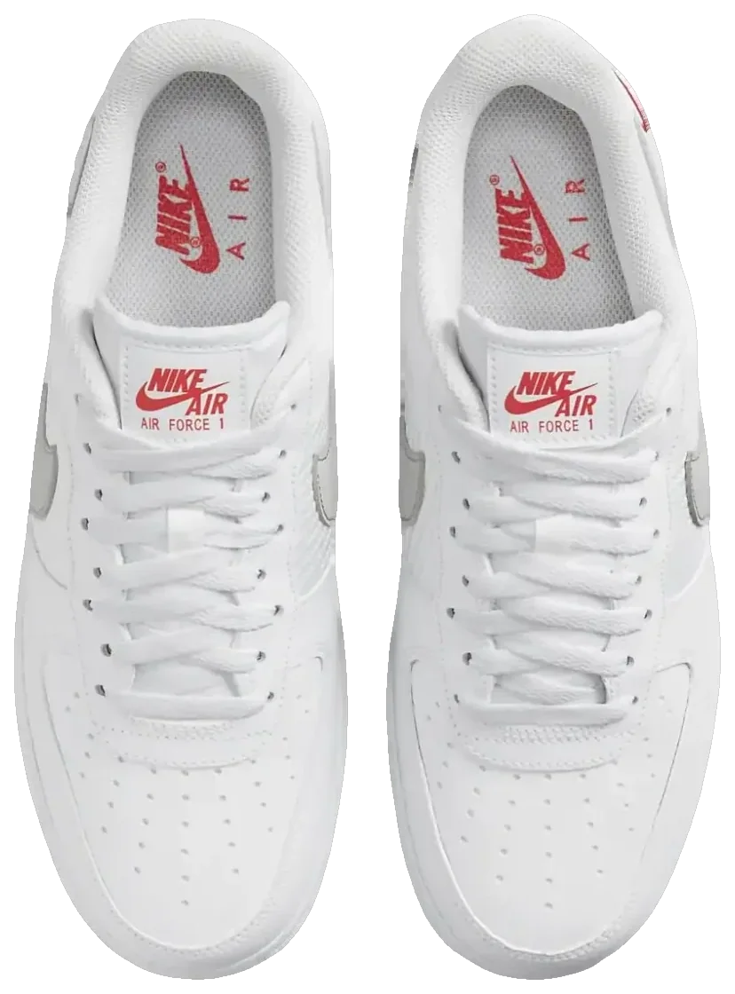 Nike Air Force 1 Low White Red Mini Swoosh · Foto 5 de 5