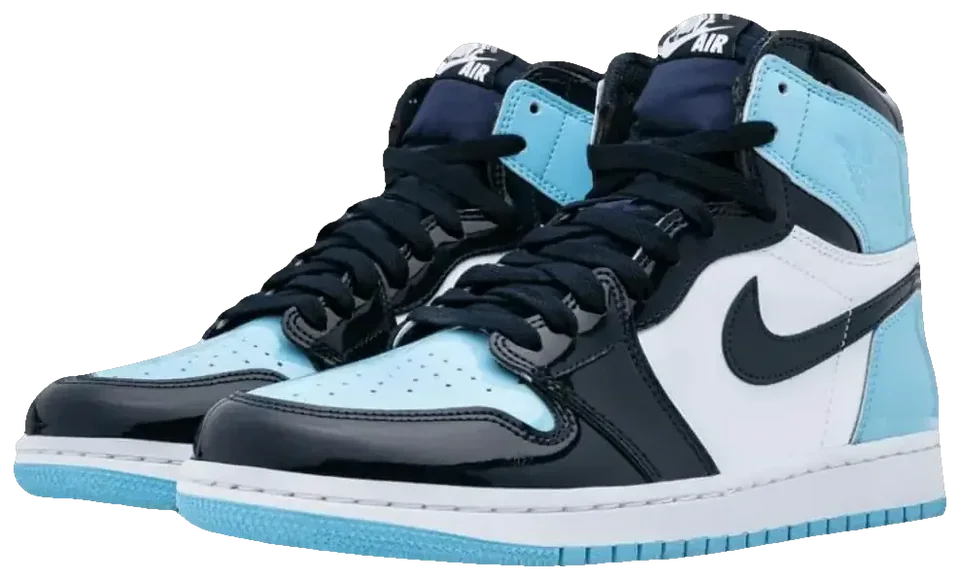 AIR JORDAN 1 RETRO HIGH OG “BLUE CHILL” OBSIDIAN/BLUE CHILL-WHITE · Foto 4 de 7