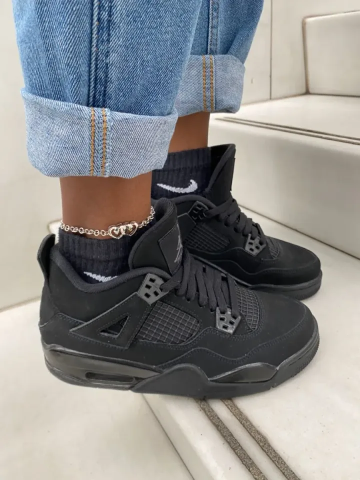 Air Jordan 4 Retro "Black Cat" Black · Foto 3 de 5
