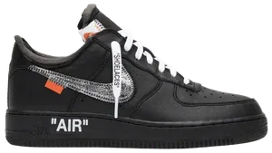 AF 1 Low x OW 'MoMA' Black