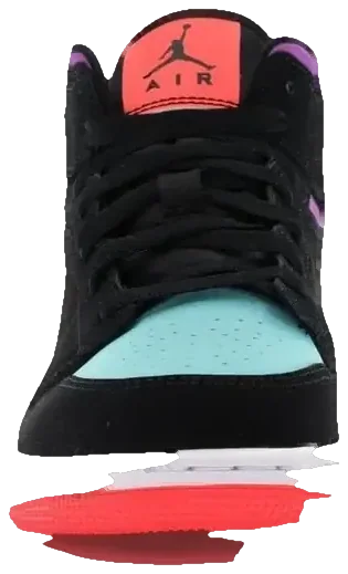 NIKE AIR JORDAN 1 MID MULTI-COLOR · Foto 4 de 5