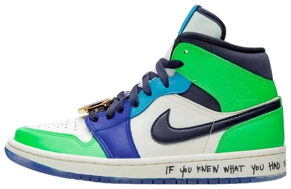 Air Jordan 1 Mid x Melody Ehsani "Fearless" · Foto 2 de 5
