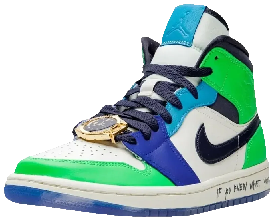 Air Jordan 1 Mid x Melody Ehsani "Fearless" · Foto 3 de 5