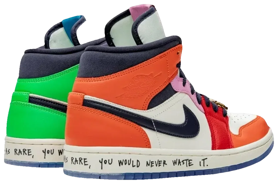 Air Jordan 1 Mid x Melody Ehsani "Fearless" · Foto 4 de 5