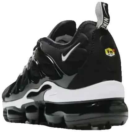 Nike Air Vapormax Plus Negras Blancas · Foto 4 de 6