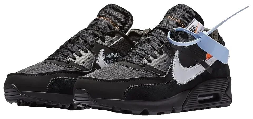 Air Max 90 x Off-white BLACK · Foto 4 de 5