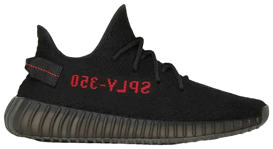 Yeezy 350 v2 BLACK RED · Foto 3 de 4