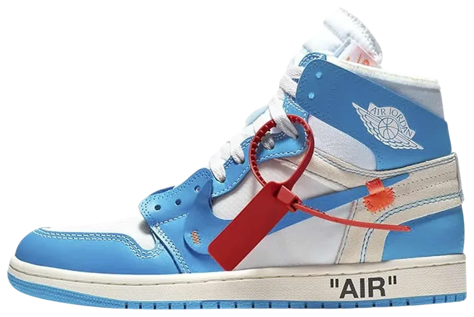 Air Jordan 1 High OG x Off White UNIVERSITY BLUE · Foto 2 de 6