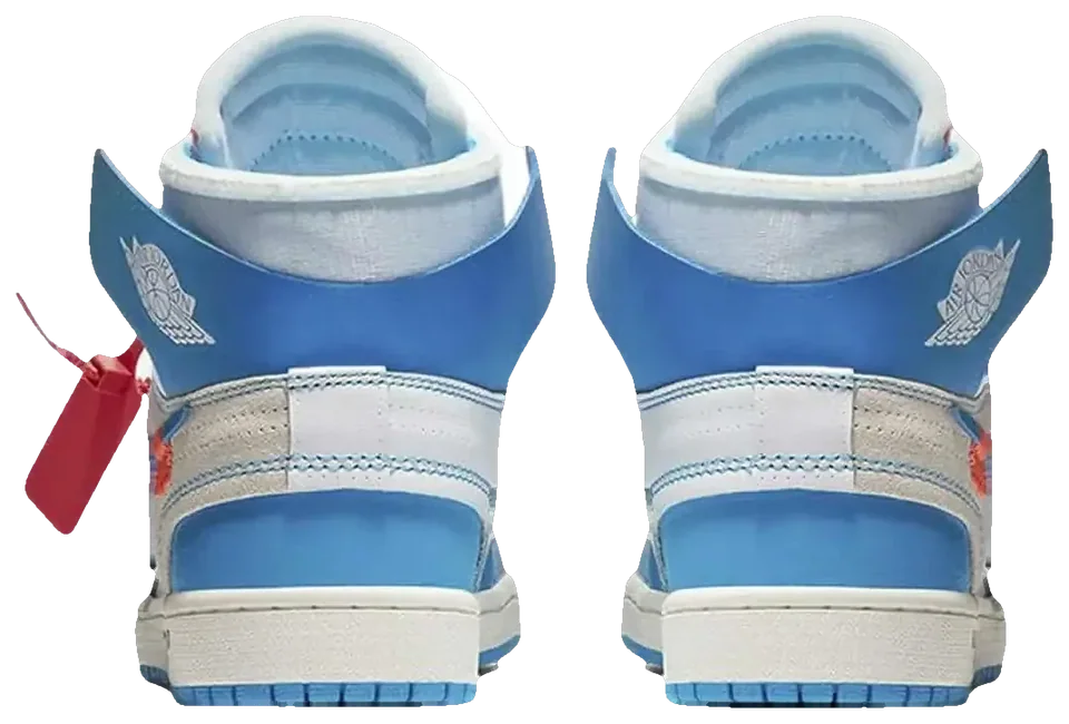 Air Jordan 1 High OG x Off White UNIVERSITY BLUE · Foto 5 de 6