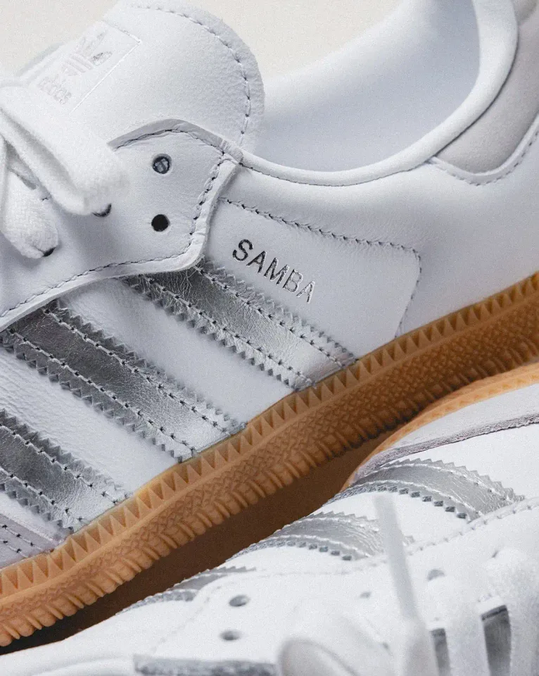 Adidas Samba OG W Cloud White / Silver / Grey One · Foto 6 de 6
