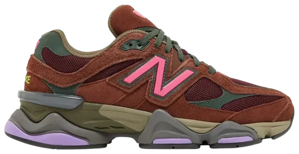 New Balance 9060 Rich Oak Burgundy