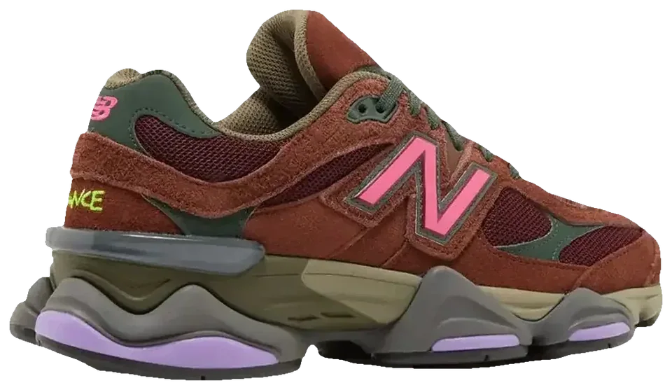 New Balance 9060 Rich Oak Burgundy · Foto 3 de 3