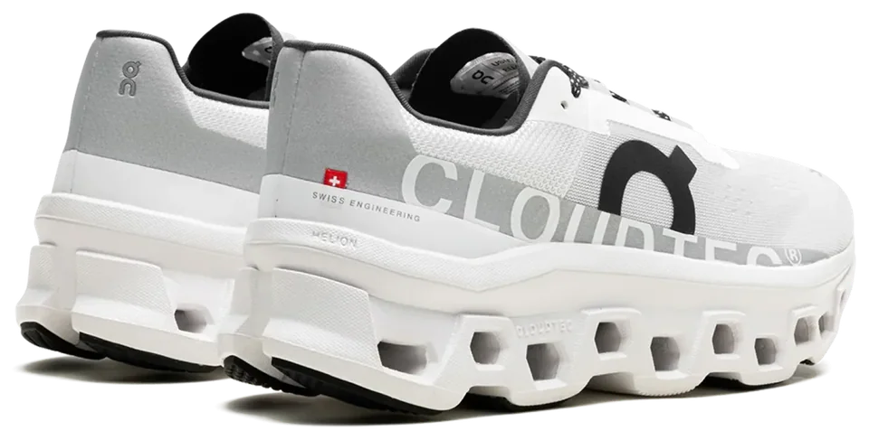 On Running Cloudmonster All White · Foto 4 de 5