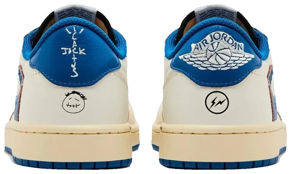 Fragment Design x Travis Scott x Air Jordan 1 Retro Low 2.0 · Foto 4 de 14