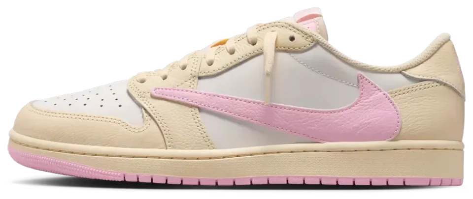 Travis Scott x Air Jordan 1 Low OG SP Shy Pink · Foto 2 de 12